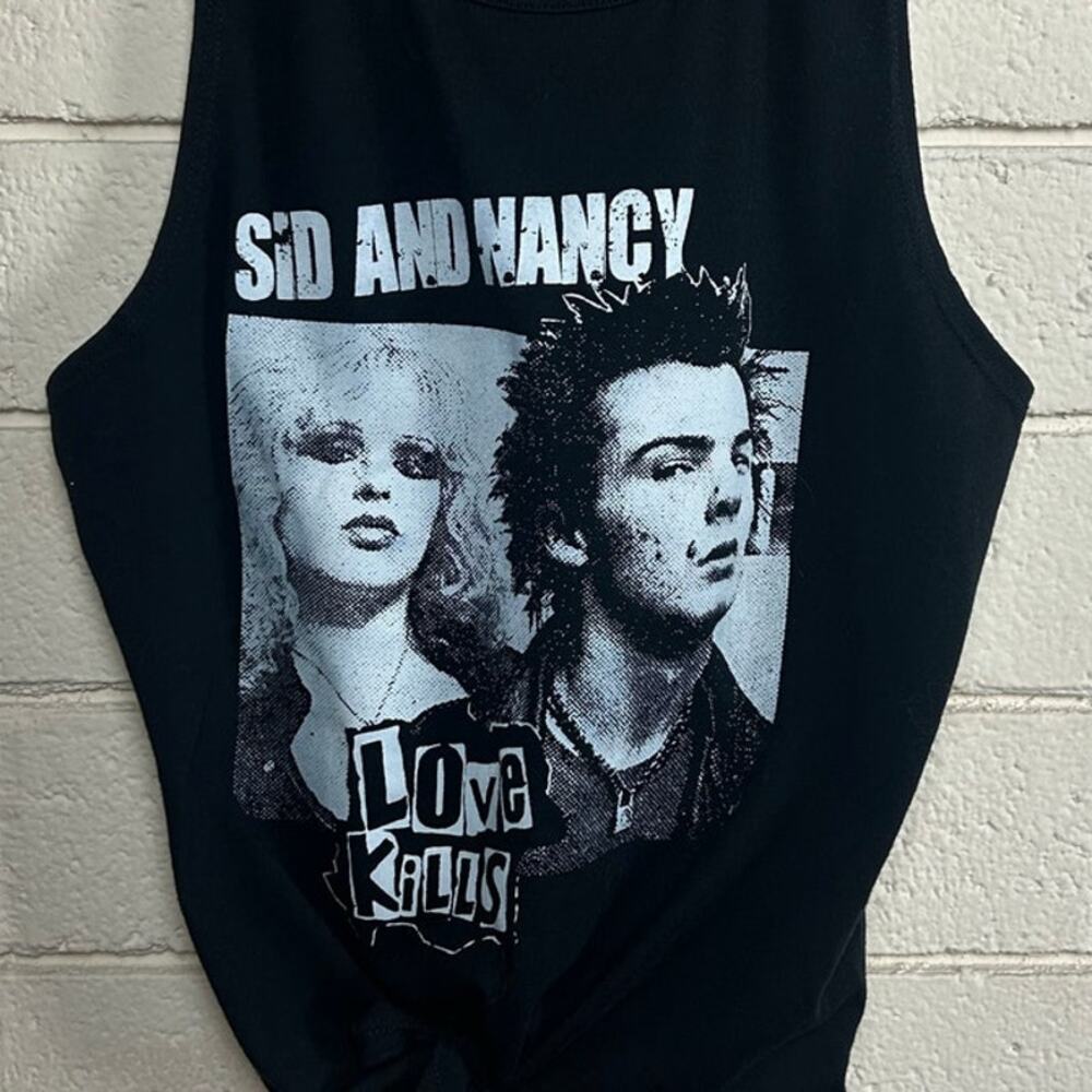 Eye Candy Sid and Nancy Black Tank size M - Picture 4 of 8